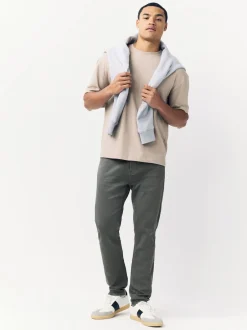 Next - Skinny Fit (Skinny Fit) - Jeans stretch de confort Gris anthracite Best