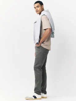 Next - Skinny Fit (Skinny Fit) - Jeans stretch de confort Gris anthracite Best