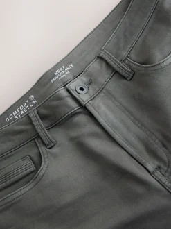 Next - Skinny Fit (Skinny Fit) - Jeans stretch de confort Gris anthracite Best