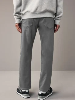 Next - Slim Fit (Slim Fit) - Jeans stretch de confort Gris anthracite Online