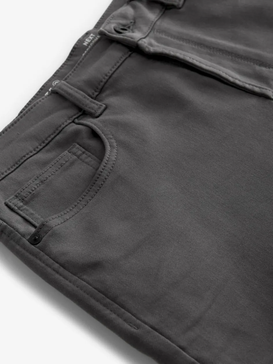Next - Slim Fit (Slim Fit) - Jeans stretch de confort Gris anthracite Online