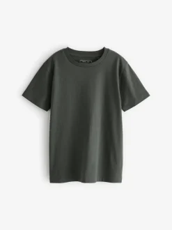 Next - T-shirt Manches courtes (3-16ans) Gris anthracite Clearance