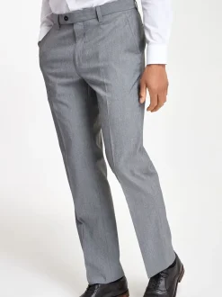 Next - Ajustement régulier - Pantalon intelligent stretch Gris clair Online