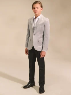 Next Gris clair - Blazer en velours (3-16ans)