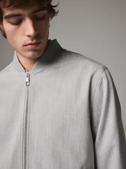 Next - Blouson bomber élégant Gris clair Discount