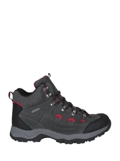 Mountain Warehouse - Chaussures de randonnée Adventurer imperméables pour homme Gris clair Discount