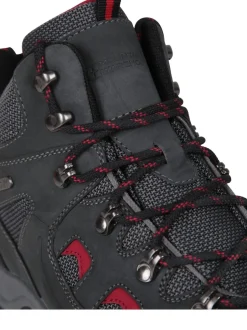 Mountain Warehouse - Chaussures de randonnée Adventurer imperméables pour homme Gris clair Discount