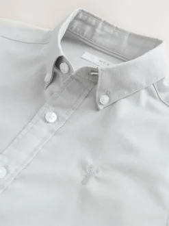 Next - Chemise Oxford (3-16ans) Gris clair Outlet