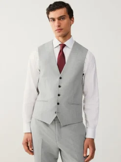 Next Gris clair - Gilet extensible Motionflex à coupe régulière Best