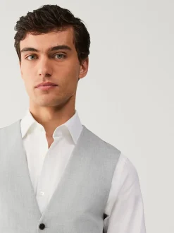 Next Gris clair - Gilet extensible Motionflex à coupe régulière Best