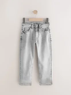 Next - Jeans extensibles (3-17yrs) Gris clair Hot