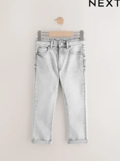 Next - Jeans extensibles (3-17yrs) Gris clair New