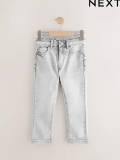 Next - Jeans extensibles (3-17yrs) Gris clair New