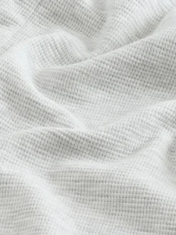 Next Gris clair - Manches longues - Polo texturé à manches longues gaufré Discount