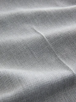 Next Gris clair - Pantalons élégants texturés coupe classique avec ceinture extensible Sale