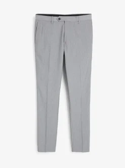 Next - Slim Fit (Slim Fit) - Pantalon intelligent stretch Gris clair Outlet