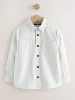 Next Gris clair - Surchemise brossée (3-16ans) New