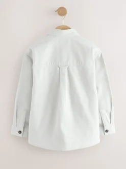 Next Gris clair - Surchemise brossée (3-16ans) New