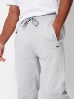 Threadbare - Cotton Blend Joggers Gris clair Online