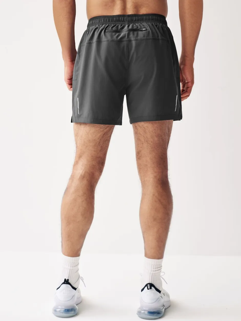 Next Gris d'ardoise - 5 Inch - Short de sport Active Gym New