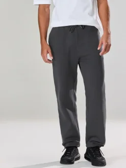 Next - Ajustement droit - Pantalon de jogging épais décontracté à dos brossé Gris d'ardoise Outlet