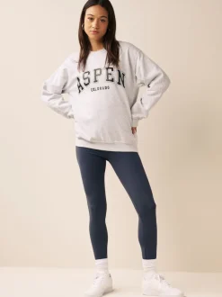 Next - Leggings pleine longueur Gris d'ardoise