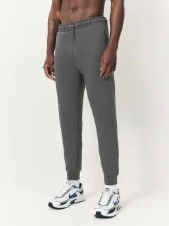 Next Gris d'ardoise - Pantalon de jogging en interlock doux au toucher à poignets