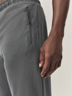 Next Gris d'ardoise - Pantalon de jogging en interlock doux au toucher à poignets