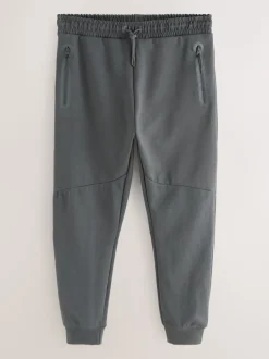Next Gris d'ardoise - Pantalon de jogging en interlock doux au toucher à poignets