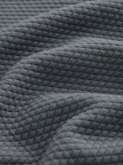 Next - Sweat à capuche texturé Gris d'ardoise Clearance