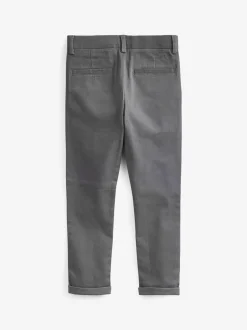 Next - Pantalon chino extensible (3-17ans) Gris de charbon de bois Hot