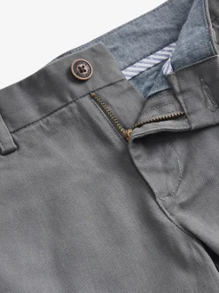 Next - Pantalon chino extensible (3-17ans) Gris de charbon de bois Hot