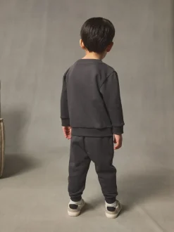 Next - Ensemble sweat-shirt et jogging (3mois-7ans) Gris de charbon de bois Best