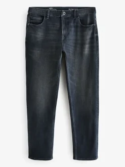 Next - Slim Fit (Slim Fit) - extensible Denim Jeans Gris de charbon de bois Sale