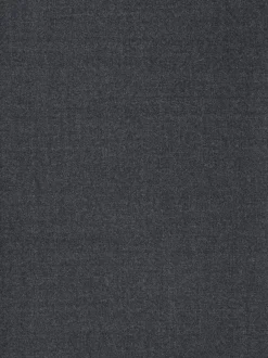 Next Gris de charbon de bois - Pantalons Habillé texturés à taille élastiquée en laine Online