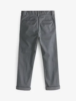 Next - Pantalon chino extensible (3-17ans) Gris de charbon de bois Hot