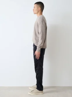 Next Gris de charbon de bois - Pantalons Motionflex extensibles en velours côtelé New