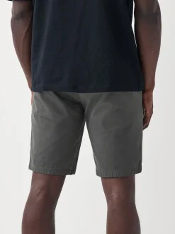 Next - Slim Fit (Slim Fit) - Short chino stretch Gris de charbon de bois Best