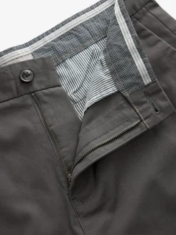 Next - Slim Fit (Slim Fit) - Short chino stretch Gris de charbon de bois Best