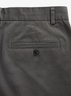 Next - Slim Fit (Slim Fit) - Short chino stretch Gris de charbon de bois Best