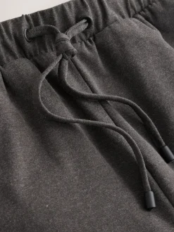 Next Gris de charbon de bois - Joggings à jambe large en jersey Outlet