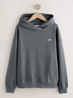 self. - soi-même. Capuche Gris de charbon de bois Hot