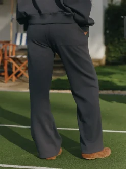 self. - soi-même. Pantalon de jogging coupe large Gris de charbon de bois New