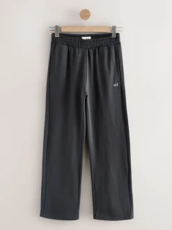 self. - soi-même. Pantalon de jogging coupe large Gris de charbon de bois New
