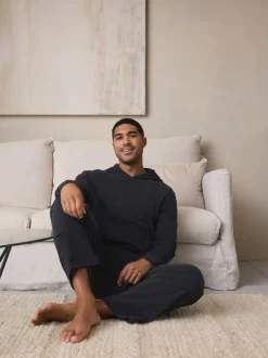 Next Gris de charbon de bois - Ensemble pyjama en éponge à capuche Best