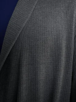 Next Gris de charbon de bois - Robe légère de robe de gaufre Online