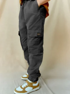 Next - Pantalon cargo (3-16ans) Gris de charbon de bois