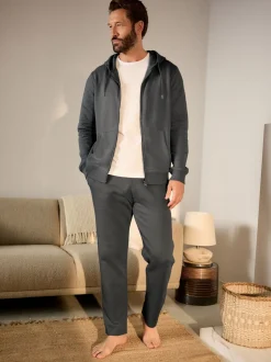 Next - Jogging ouvert lourd à dos brosse Gris de charbon de bois Sale