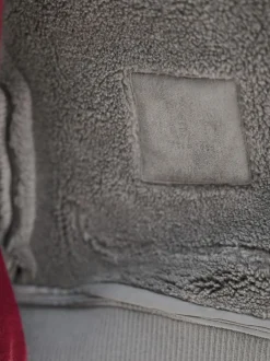 Next Gris de charbon de bois - Veste imitation daim doublure aspect peau de mouton Best