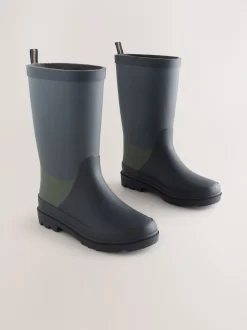Next - Bottes en caoutchouc Gris de charbon de bois Sale
